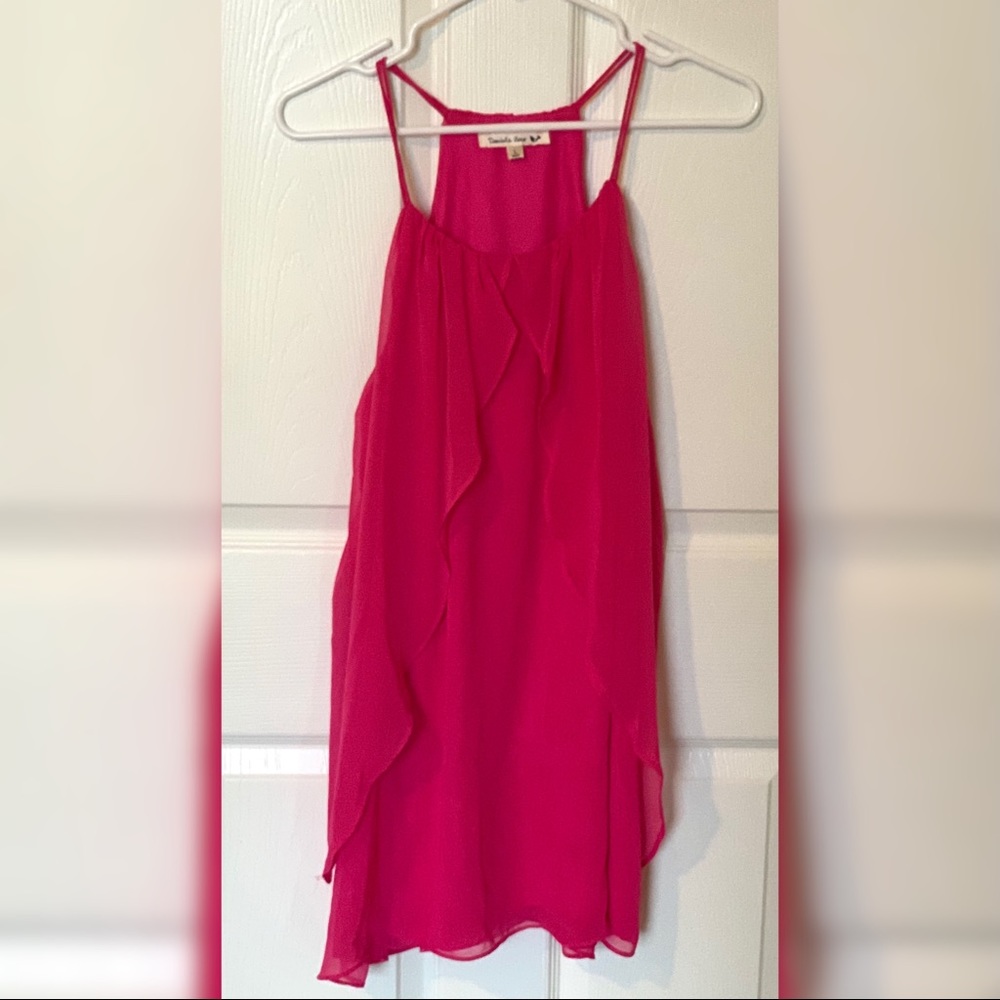 drawstring mini dress